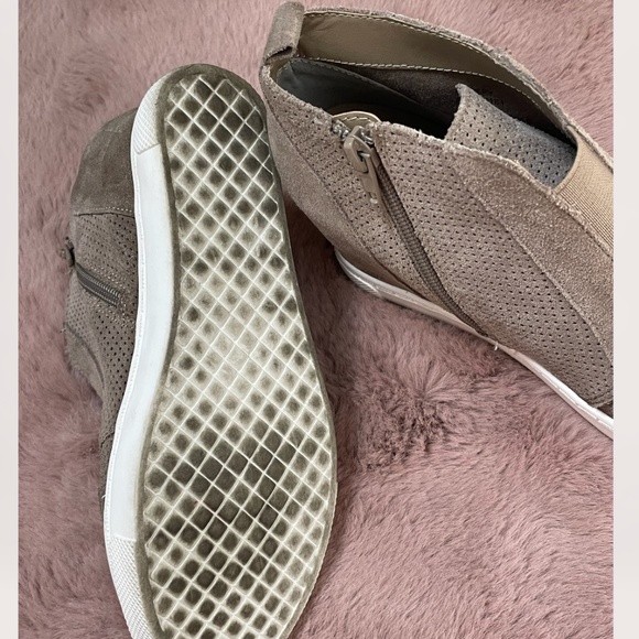 Zip Up Wedge Hipster Hippie Artsy Chic Glam Party Streetwear Hip Sneaker Heels - Picture 6 of 8